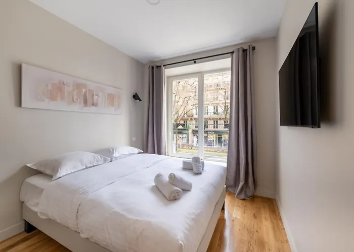 公寓 Beautiful & Modern 1bd Flat Near Montmartre 巴黎